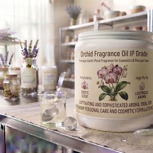 Orchid Fragrance Oil IP Grade – Premium Exotic Floral Fragrance for Cosmetics & Personal Care bulk wholesale