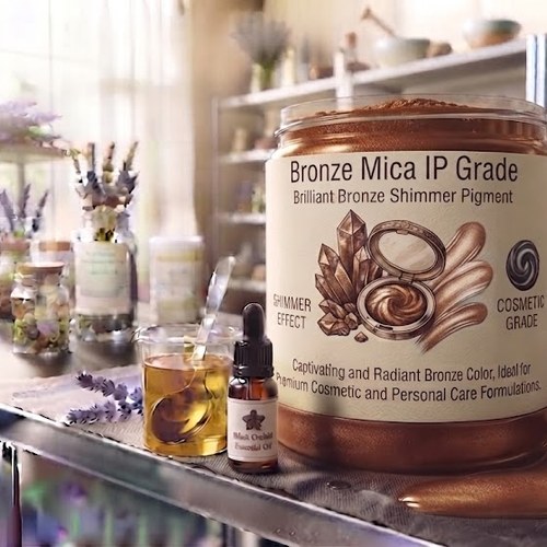 Bronze Mica IP Grade – Brilliant Bronze Shimmer Pigment bulk wholesale