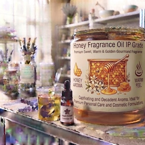 Honey Fragrance Oil IP Grade – Premium Sweet, Warm & Golden Gourmand Fragrance bulk wholesale