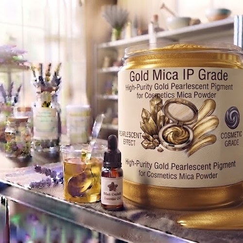 Gold Mica IP Grade – High-Purity Gold Pearlescent Pigment wholesale supplier