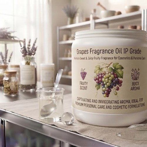 Grapes Fragrance Oil IP Grade – Premium Sweet & Juicy Fruity Fragrance for Cosmetics & Personal Care bulk wholesale
