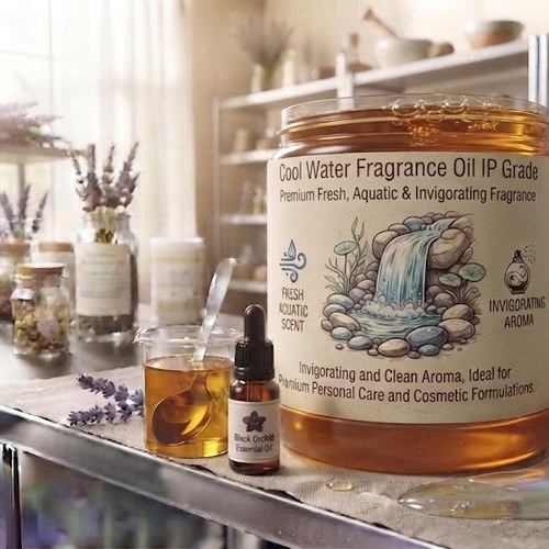 Cool Water Fragrance Oil IP Grade – Premium Fresh, Aquatic & Invigorating Fragrance bulk wholesale