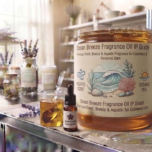 Ocean Breeze Fragrance Oil IP Grade – Premium Fresh, Breezy & Aquatic Fragrance for Cosmetics & Personal Care bulk wholesale