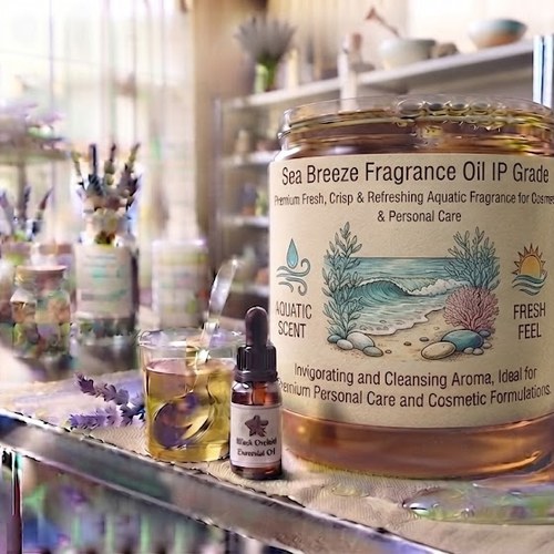Sea Breeze Fragrance Oil IP Grade – Premium Fresh, Crisp & Refreshing Aquatic Fragrance for Cosmetics & Personal Care bulk wholesale