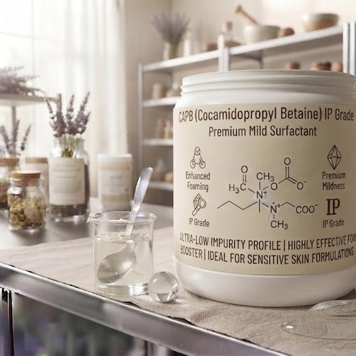 CAPB (Cocamidopropyl Betaine) IP Grade – Premium Mild Surfactant bulk wholesale