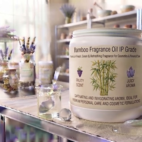 Bamboo Fragrance Oil IP Grade – Premium Fresh, Green & Refreshing Fragrance bulk wholesale