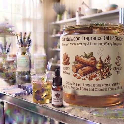 Sandalwood Fragrance Oil IP Grade – Premium Warm, Creamy & Luxurious Woody Fragrance bulk wholesale