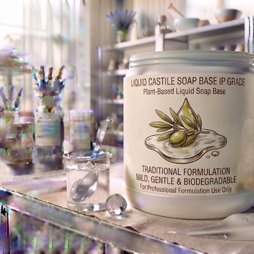 Liquid Castile Soap Base IP Grade – Plant-Based Liquid Soap Base bulk wholesale