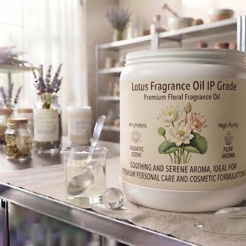 Lotus Fragrance Oil IP Grade – Premium Floral Fragrance Oil bulk wholesale