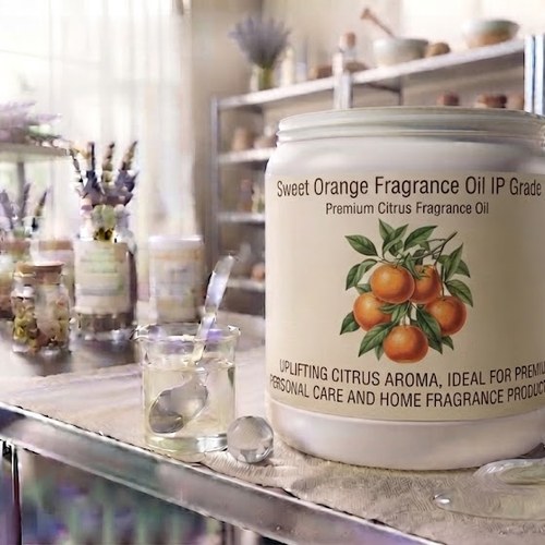 Sweet Orange Fragrance Oil IP Grade – Premium Citrus Fragrance Oil bulk wholesale
