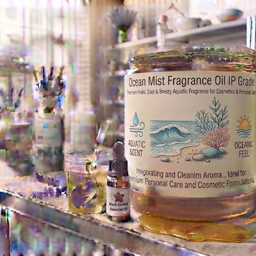 Ocean Mist Fragrance Oil IP Grade – Premium Fresh, Cool & Breezy Aquatic Fragrance for Cosmetics & Personal Care bulk wholesale