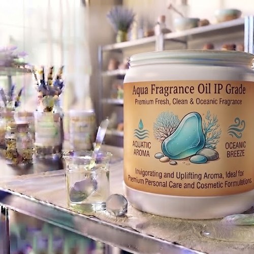 Aqua Fragrance Oil IP Grade – Premium Fresh, Clean & Oceanic Fragrance bulk wholesale