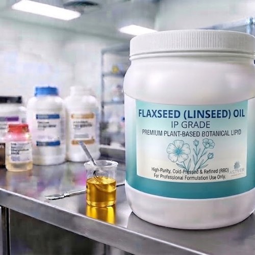 Flaxseed (Linseed) Oil IP Grade – Premium Plant-Based Botanical Lipid bulk wholesale